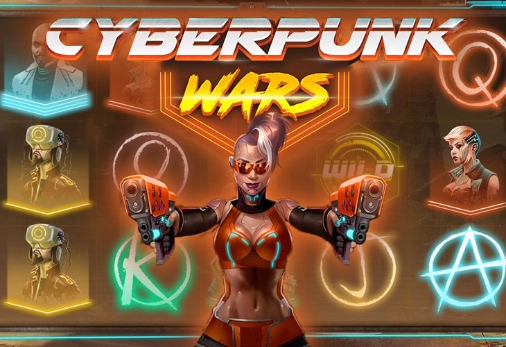 Cyberpunk Wars - Woohoo slot at Cbet Casino Casino