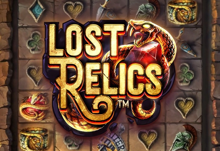 Lost Relics - NetEnt slot at Cbet Casino Casino